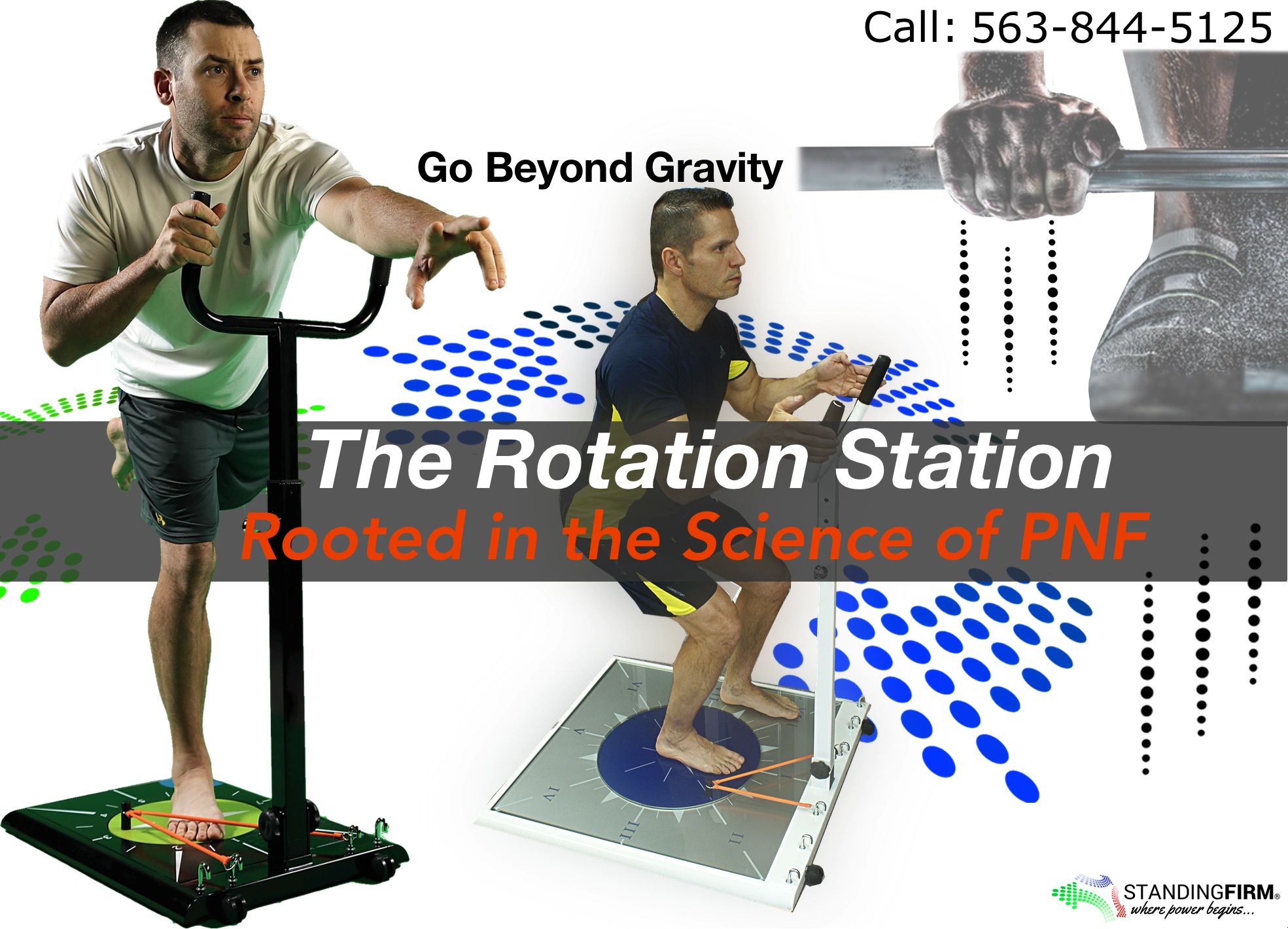 Standing Firm Rotation Fitness Hip Mobility